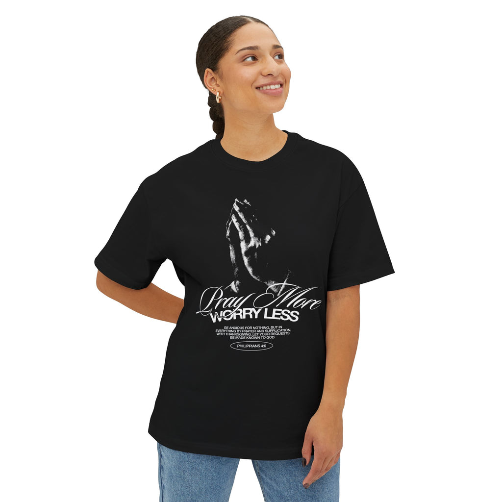 PRAY MORE WORRY LESS TEE