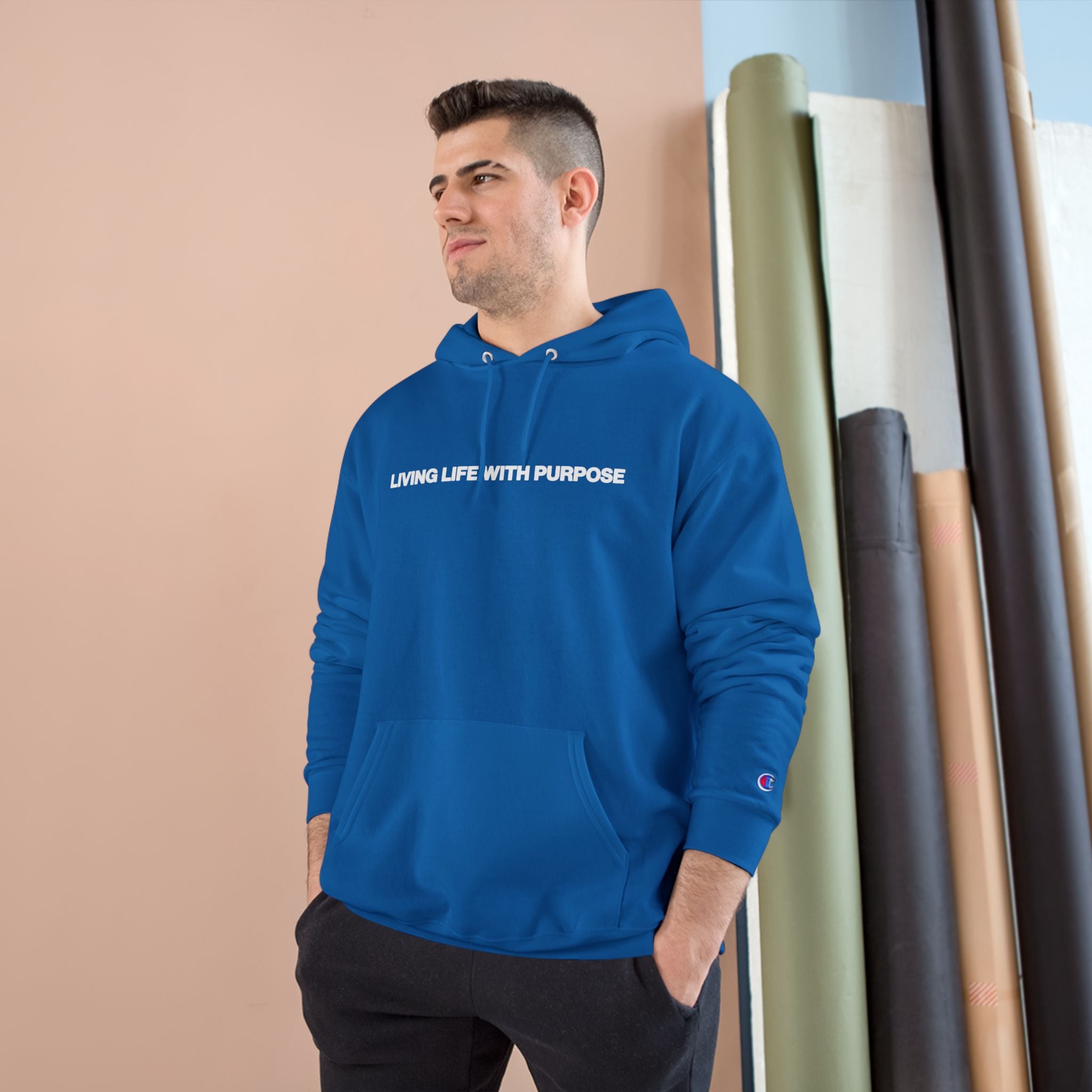 LIVING LIFE WITH PURPOSE HOODIE