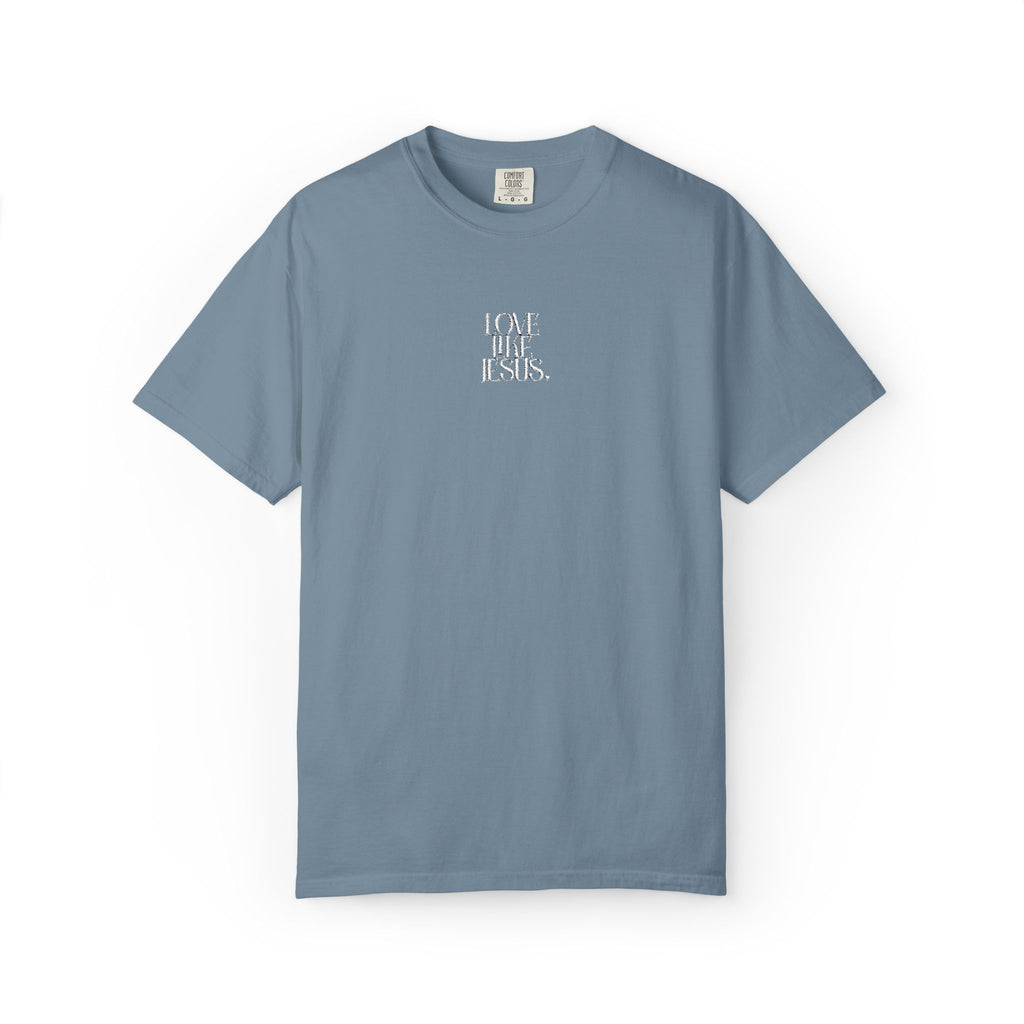 LOVE LIKE JESUS EMBROIDERED (BLUE)