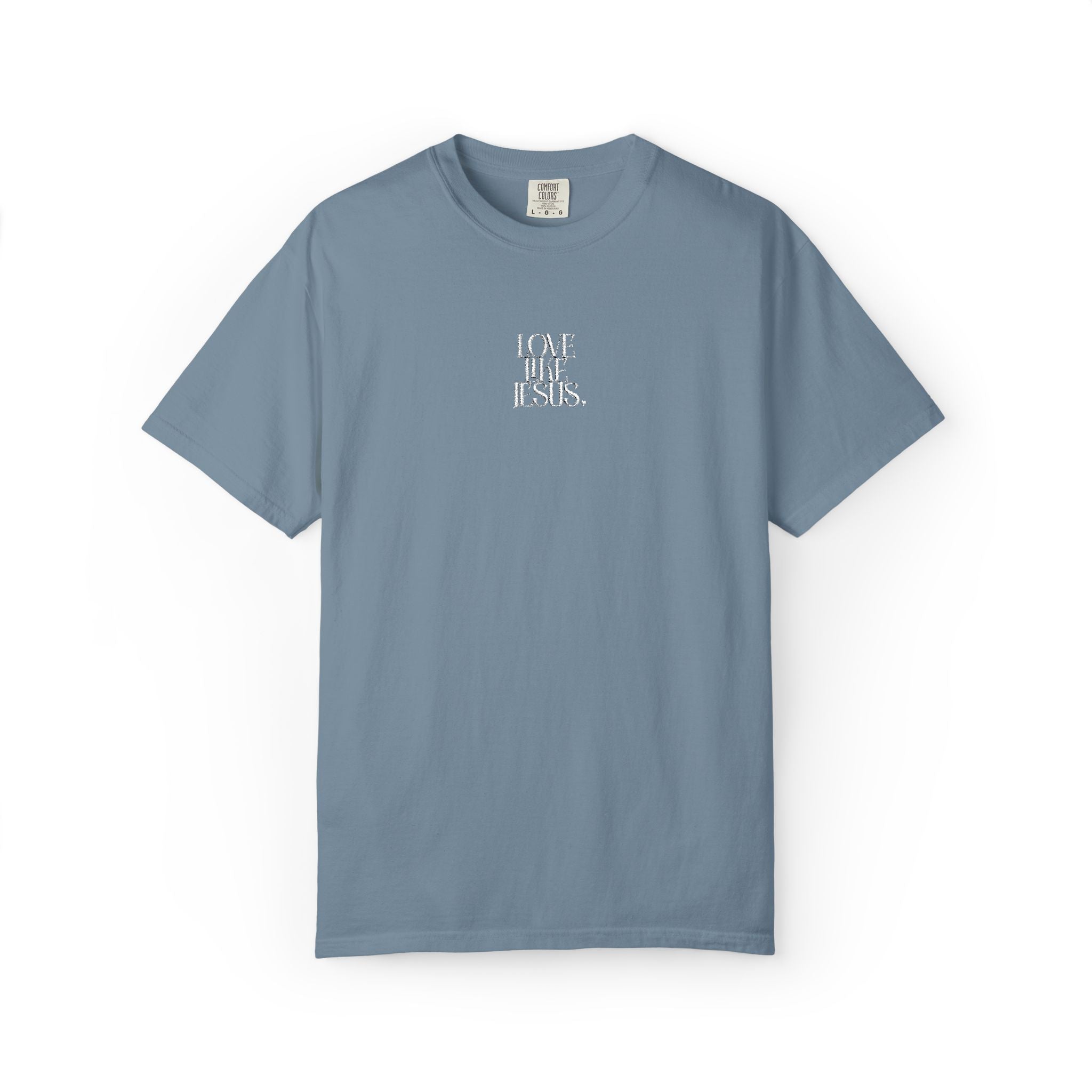 LOVE LIKE JESUS EMBROIDERED (BLUE)